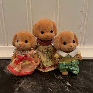 Calico critter, dog family